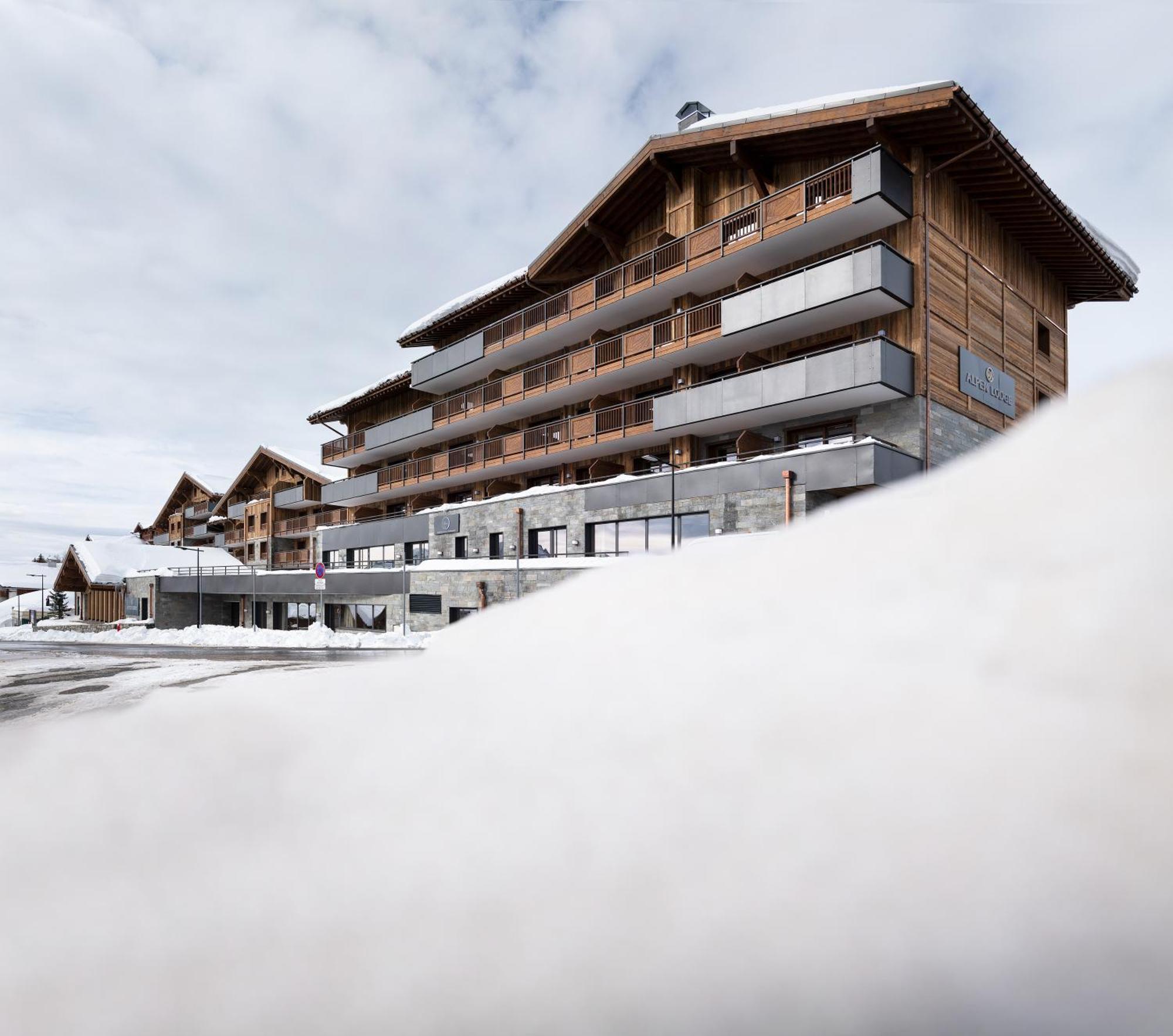 Mgm Hotels & Residences - Hotel Alpen Lodge La Rosiere  Kültér fotó